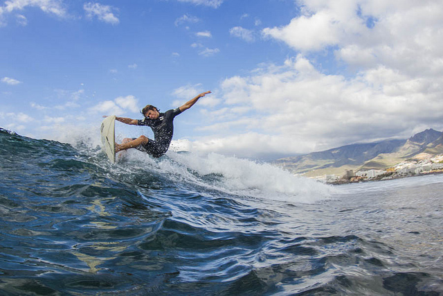 Tenerife las americas surfing