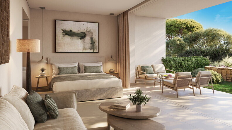 Deluxe Double Room Private Garden