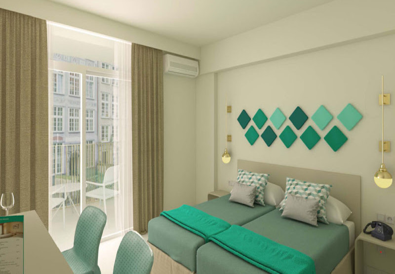 Smart Room with Balcony