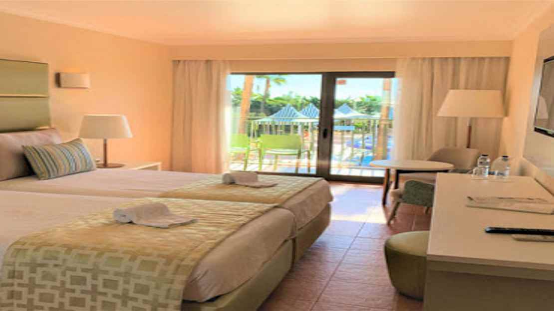 Deluxe Twin Room with Pool View 