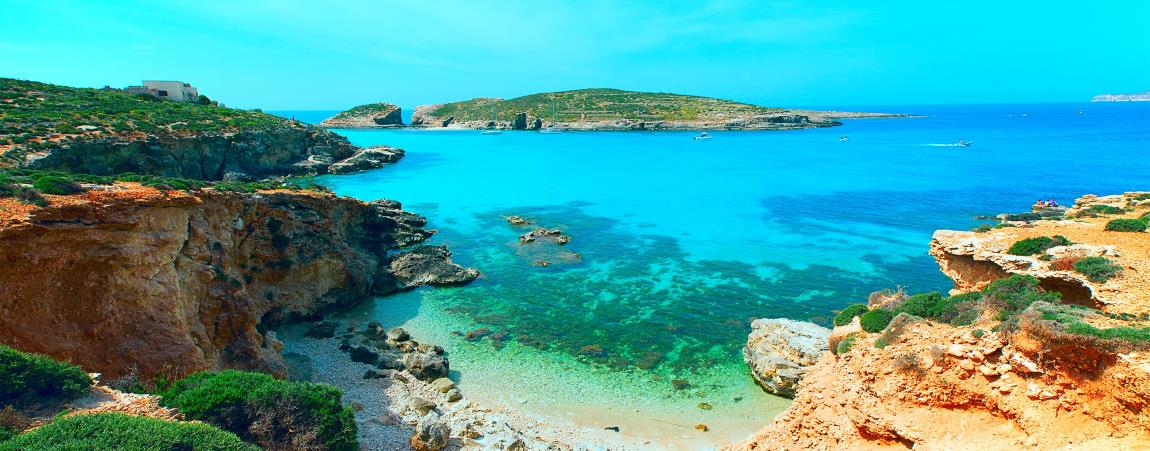 blue lagoon comino island malta
